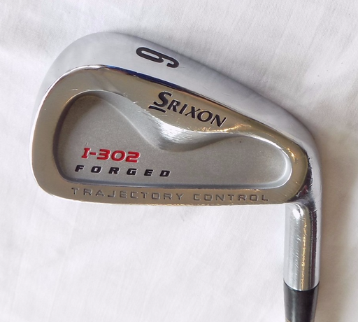Srixon I-302 Forged 6 Iron  Rifle 6.5 Stiff Flex Steel Shaft Lamkin Grip