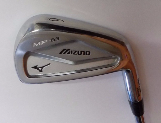 Mizuno MP-63 6 Iron Dynamic Gold S300 Stiff Steel Shaft Mizuno Grip