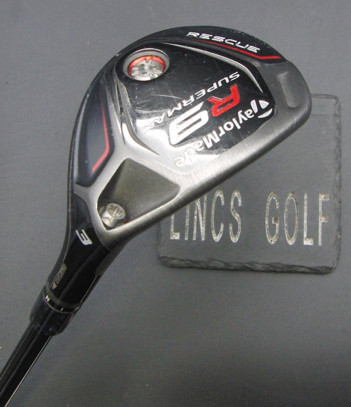 TaylorMade R9 SuperMax Rescue 3 Hybrid Stiff Graphite Shaft Golf Pride Grip*