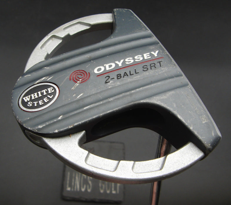 Odyssey White Steel 2-Ball SRT Putter 85cm Length Steel Shaft PSYKO Grip*