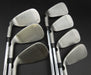 Set of 7x Ping G Series Brown Dot Irons 4-PW Stiff Steel Shafts GolfPride Grips
