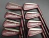 Set of 8x Yonex Carboniron FL2 Irons 4-10+PW Regular Graphite Shafts*