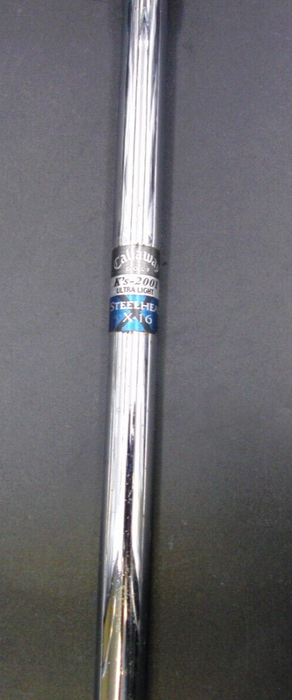 Japanese Callaway Steelhead X16 8 Iron Stiff Steel Shaft Steelhead Grip