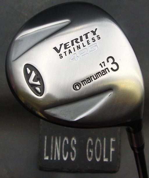Maruman 425 V 17° 3 Wood Regular Graphite Shaft Maruman Grip