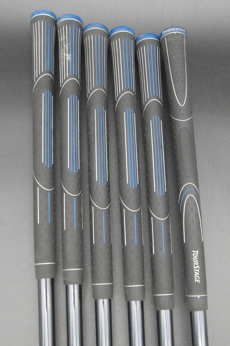 Set of 6x Bridgestone TourStage ViQ Irons 5-PW Regular Graphite Shafts*