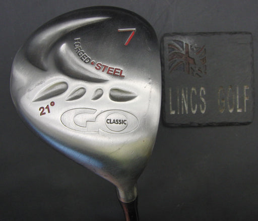 Go Classics Forged Steel 21° 7 Wood Regular Graphite Shaft Scorpion Grip
