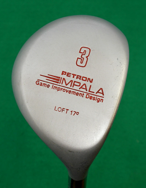 Refurbished Vintage Petron Impala 17 Degree 3 Wood Regular Steel Shaft