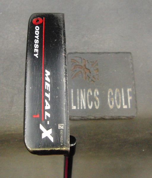 Odyssey Metal-X 1 Putter Steel Shaft 82.5cm Length Golf Pride Grip