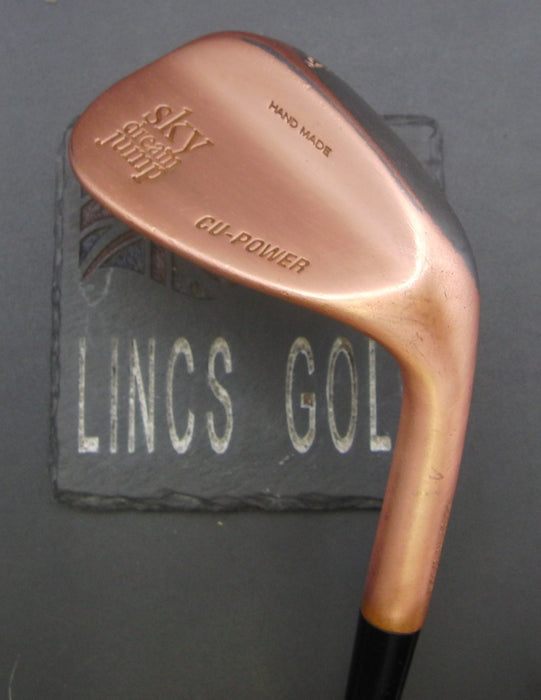 Sky Dream Jump CU-Power 58° Sand Wedge Stiff Steel Shaft Golf Pride Grip