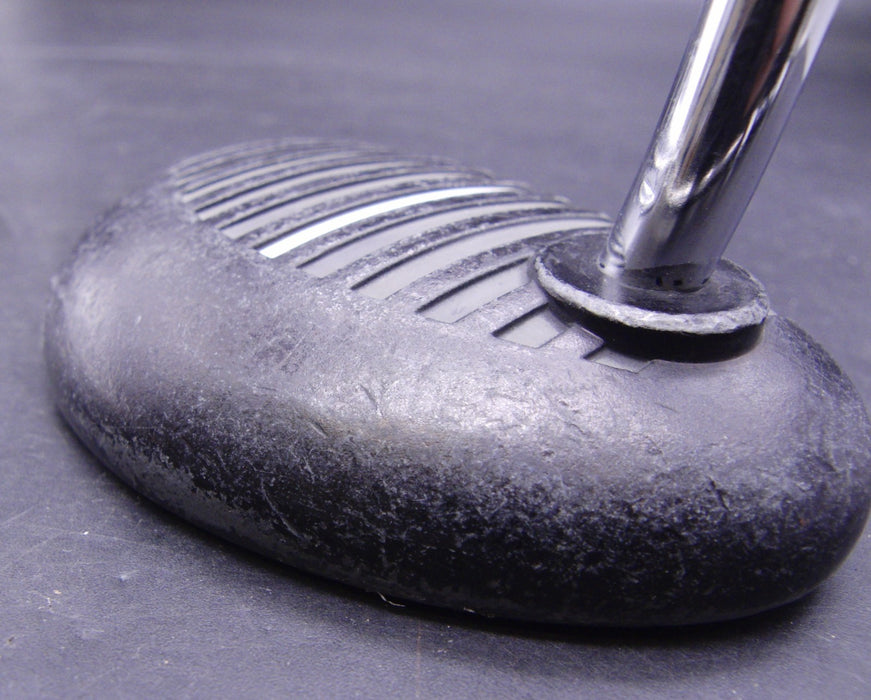 Left-Handed Ram Zebra Face-Balanced Putter 86cm Length Steel Shaft Zebra Grip