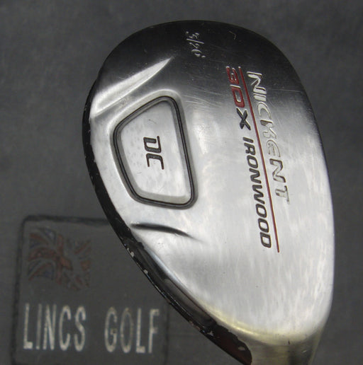 Nickent 3DX Ironwood 20° 3 Hybrid Stiff Steel Shaft Nexgen Grip