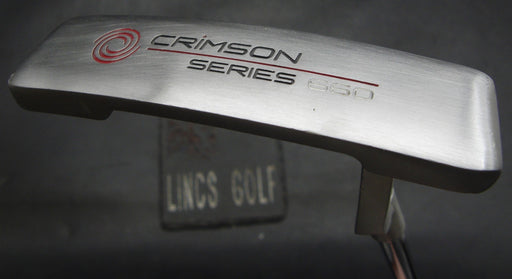 Odyssey Crimson Series 660 Putter Steel Shaft 87cm Length Golf Pride Grip*