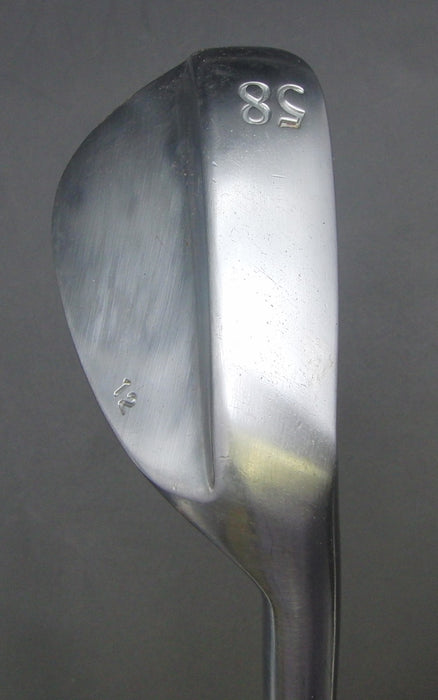 Unbranded 58° Sand Wedge Regular Steel Shaft Golf Pride Grip