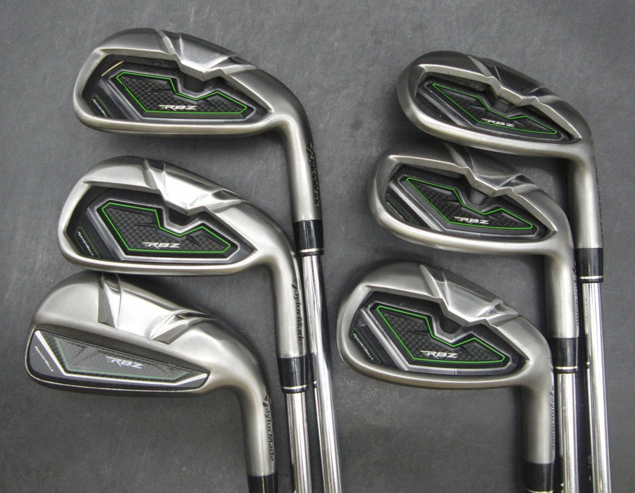 Set of 6x TaylorMade RBZ Irons 5-PW Regular Steel Shafts TaylorMade Grips*