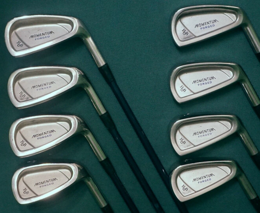 Vintage Set of 8 x H & B Momentum Forged Irons 3-PW Regular Graphite Shafts