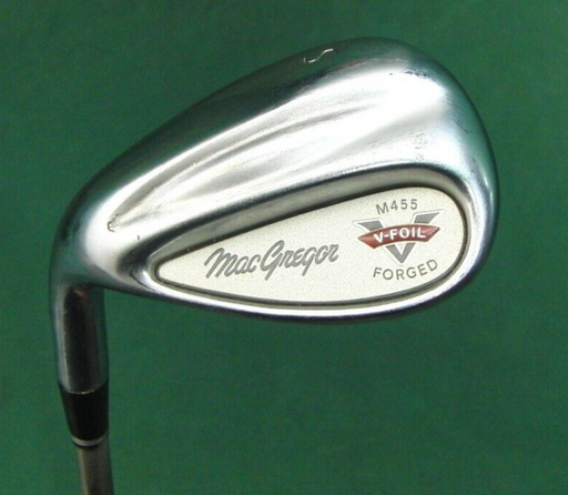 Left Handed MacGregor M455 V-Foil Forged Sand Wedge Stiff Steel Shaft