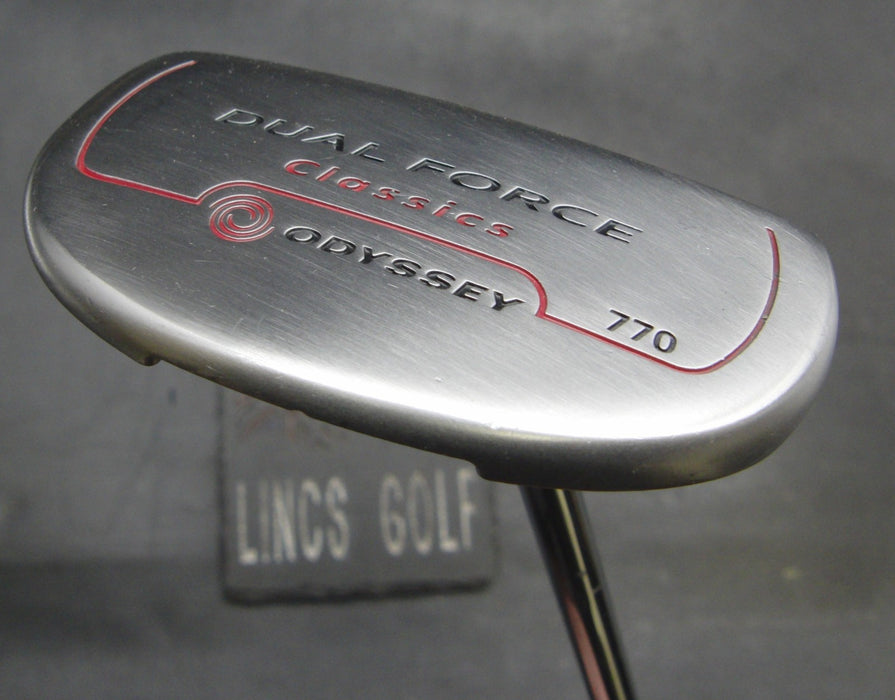 Odyssey Dual Force Classics 770 Putter 82cm Length Steel Shaft Odyssey Grip*