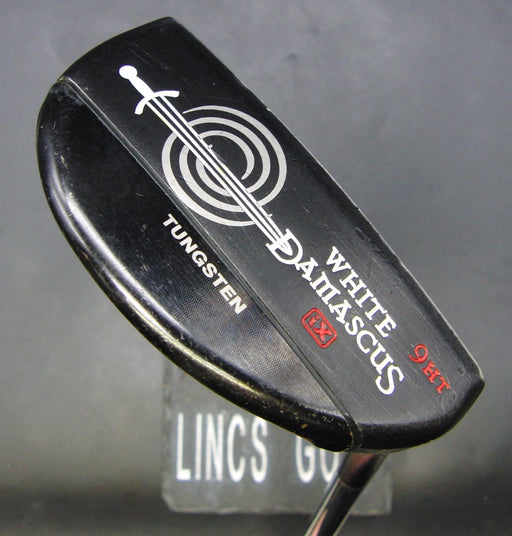Odyssey White 9HT Damascus ix Putter Steel Shaft 87cm Length Odyssey Grip*