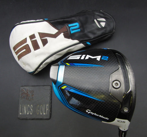 TaylorMade Sim 2 10.5° Driver Extra Stiff Graphite Shaft PGM Grip + Head Cover