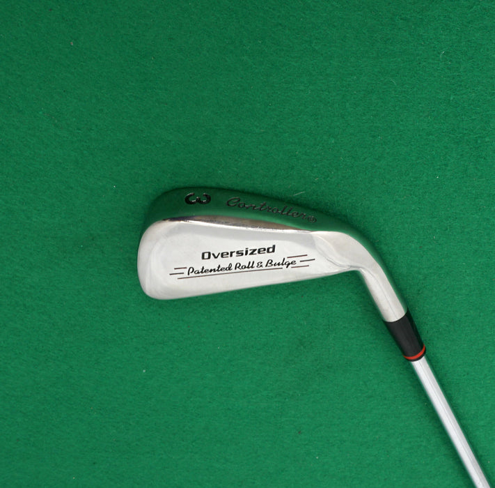 Controller Oversized Roll & Bulge 3 Iron Regular Steel Shaft Lamkin Grip