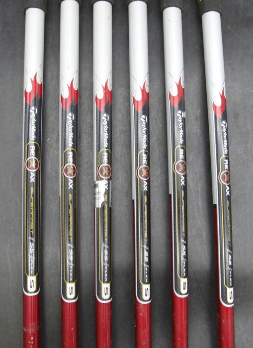 Set of 6 x TaylorMade Burner XD Irons 5-PW Stiff Graphite Shafts No 1 Grips*