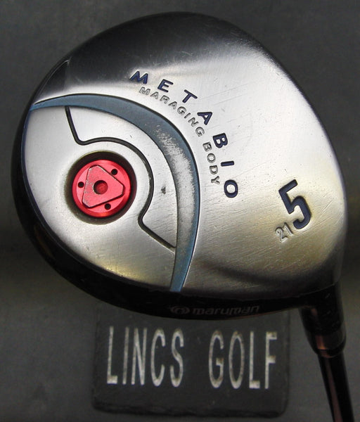 Maruman Metabio Maraging Body 21° 5 Wood Ladies Graphite Shaft Metabio Grip