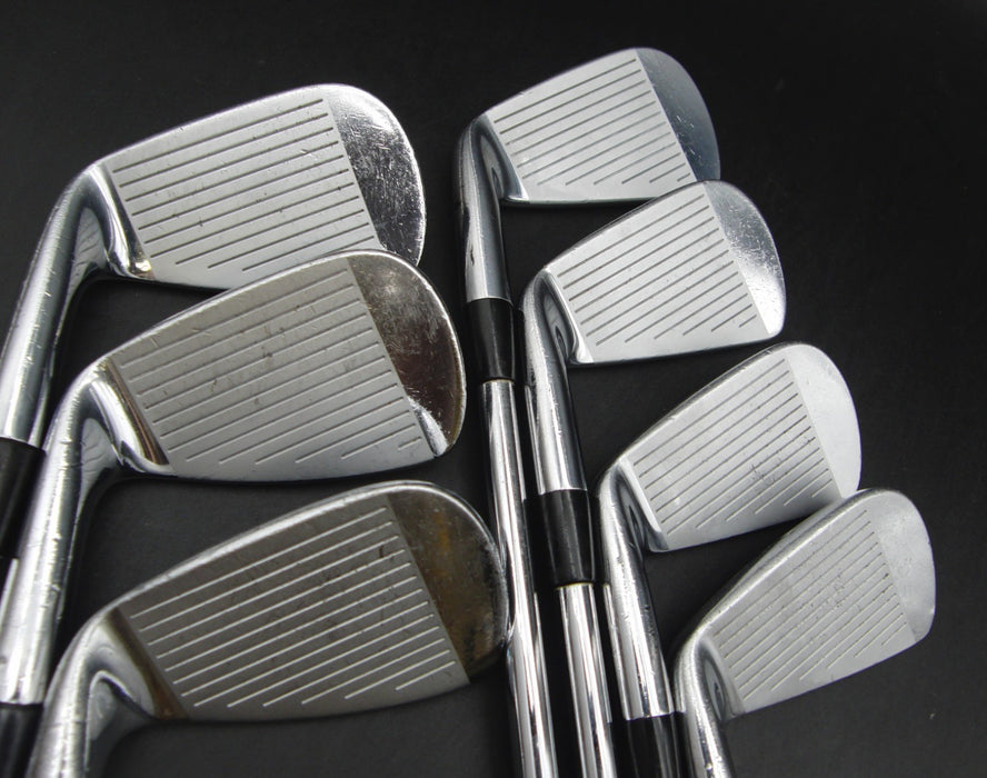 Set of 7x Titleist ZB Forged Irons 4-PW Stiff Steel Shafts Iomic Grips