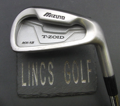Mizuno T-Zoid MX-15 7 Iron Stiff Steel Shaft Mizuno Grip