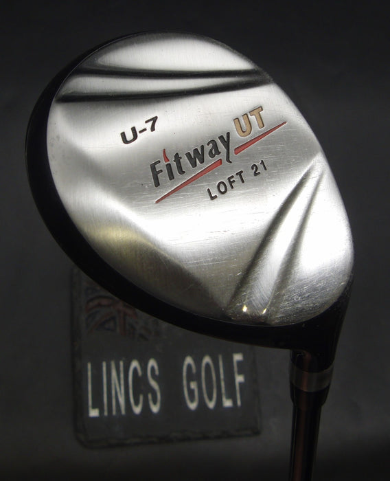 Fitway UT 21° 7 Wood Regular Graphite Shaft Golf Planner Grip