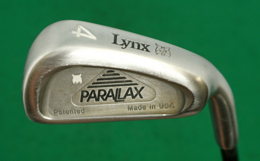 Lynx Parallax Patented 4 Iron Regular Graphite Shaft Golf Pride Grip