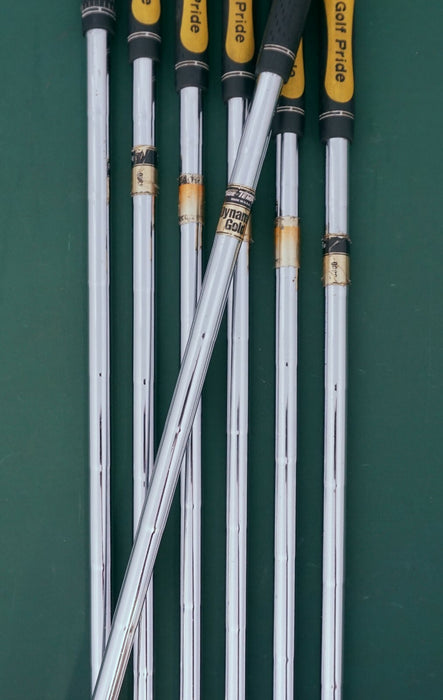 Set Of 7 x Mizuno MP29 Irons 4-PW Stiff Steel Shafts Golf Pride Grips