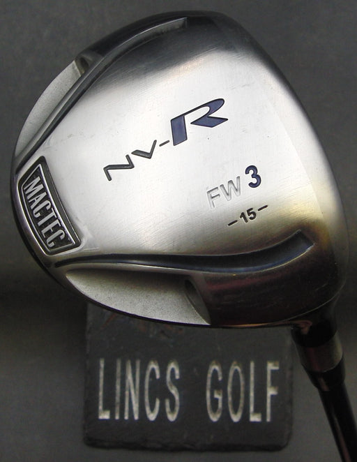 MacGregor Mactec NV-R FW 15° 3 Wood Regular Graphite Shaft Mactec NV-R Grip