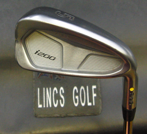 Ping i200 Yellow Dot 5 Iron Stiff Steel Shaft Golf Pride Align Grip