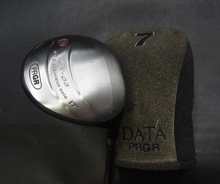 PRGR PX-03 17° 5 Wood Regular Graphite Shaft PRGR Grip + Head Cover
