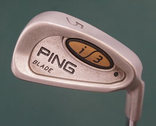 Ping i3 Blade Black Dot 5 Iron Stiff Steel Shaft Golf Pride Grip