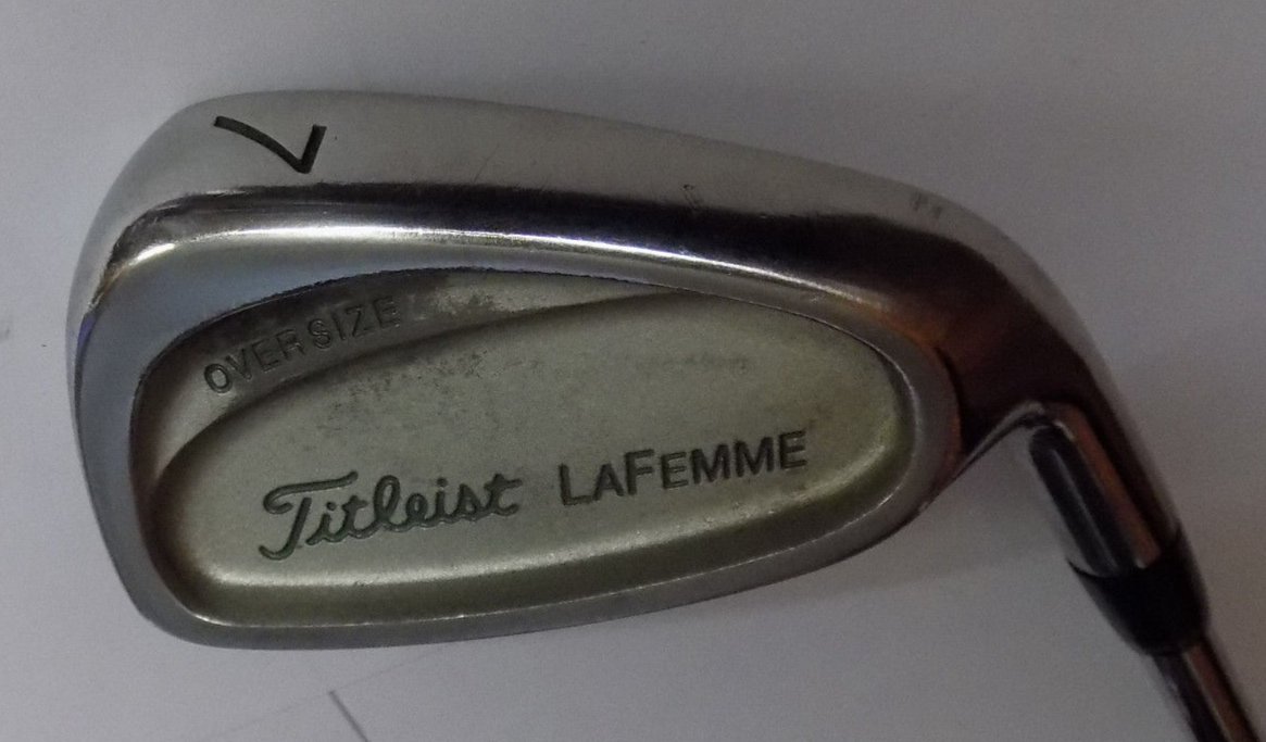 Ladies Titleist LaFemme Oversize 7 Iron Ladies Flex Steel Shaft Lamkin Grip