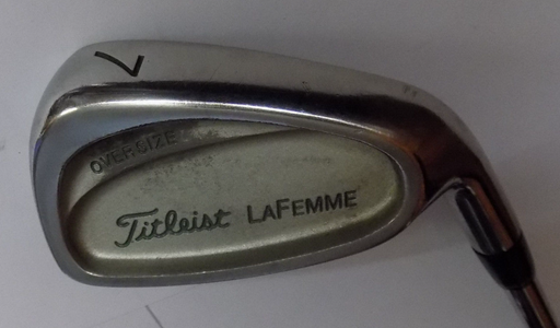 Ladies Titleist LaFemme Oversize 7 Iron Ladies Flex Steel Shaft Lamkin Grip