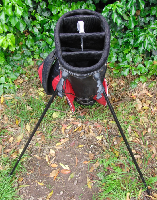 6 Division Dunlop Golf Stand Cart Carry Trolley Golf Clubs Bag*