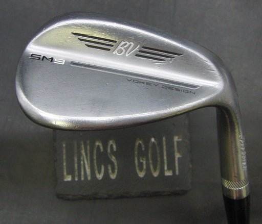 Titleist BV SM9 Vokey Design 56° Sand Wedge Wedge Flex Steel Shaft Black Grip*