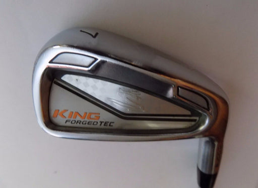 Cobra King Forged TEC 7 Iron KBS Tour C Taper Lite 100 S steel shaft Lamkin Grip