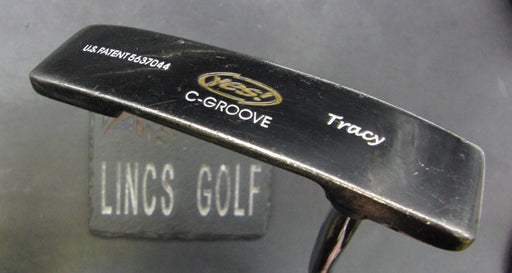 Yes C-Groove Tracy Putter Steel Shaft 84cm Length Psyko Grip