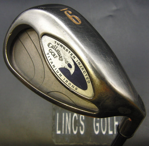 Callaway Hawk Eye 9 Iron Regular Graphite Shaft Callaway Grip