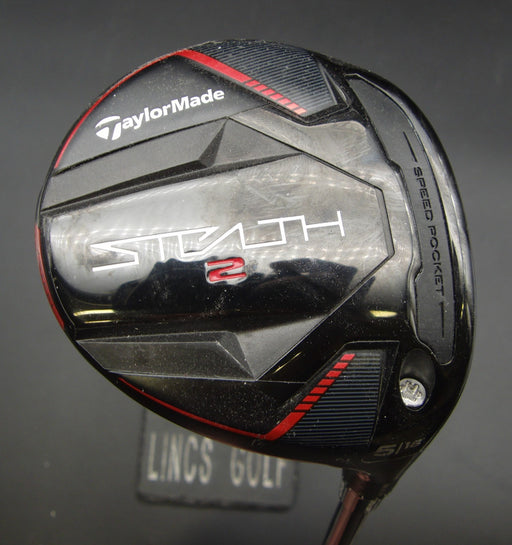TaylorMade Stealth 2 Speed Pocket 18° 5 Wood Stiff (Optional) Graphite Shaft*