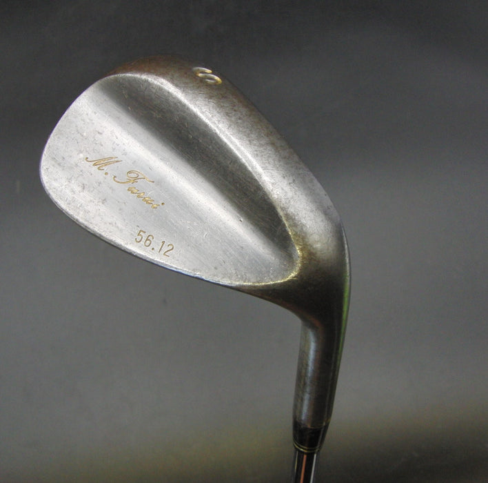 Japanese RAW M Furui 56° Sand Wedge Steel Shaft Lamkin Grip