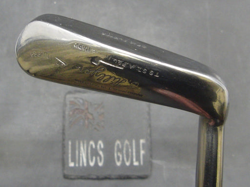 E.Hillyer Hand Forged Putter Steel Shaft 89cm Length Brown Grip