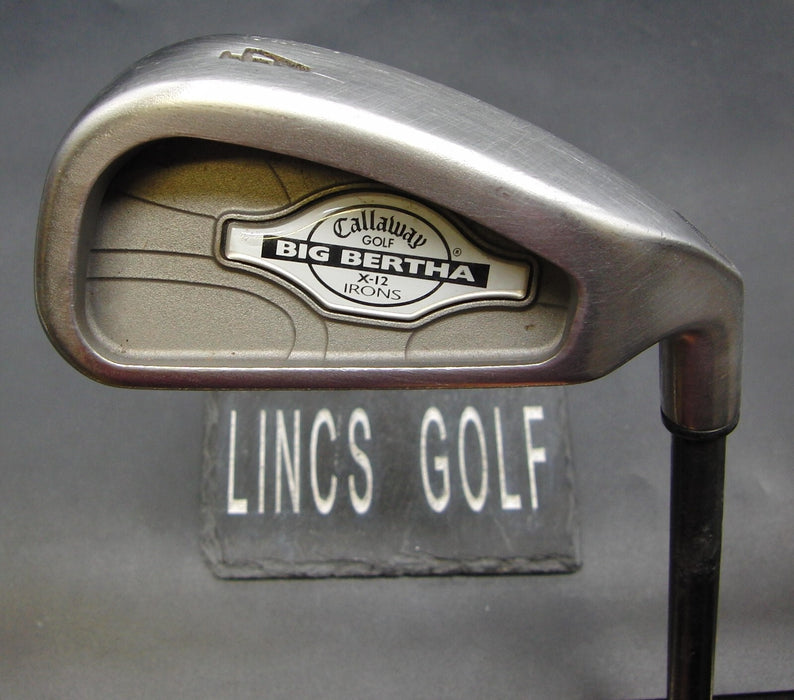 Callaway Big Bertha X-12 4 Iron Regular Graphite Shaft Golf Pride Grip