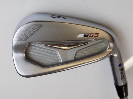 Ping S55 Blue Dot 6 Iron True Temper S Flex Steel Shaft Golf Pride Grip