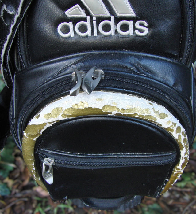 7 Division Adidas Black Carry Trolley Carry Golf Clubs Bag