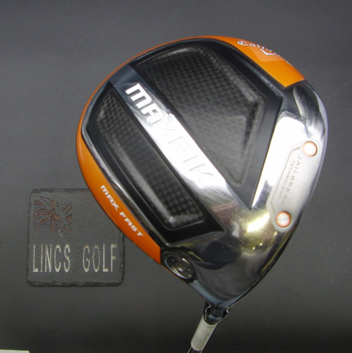 Callaway Mavrik Max Fast 10.5° Driver Regular Graphite Shaft Elite Grip*