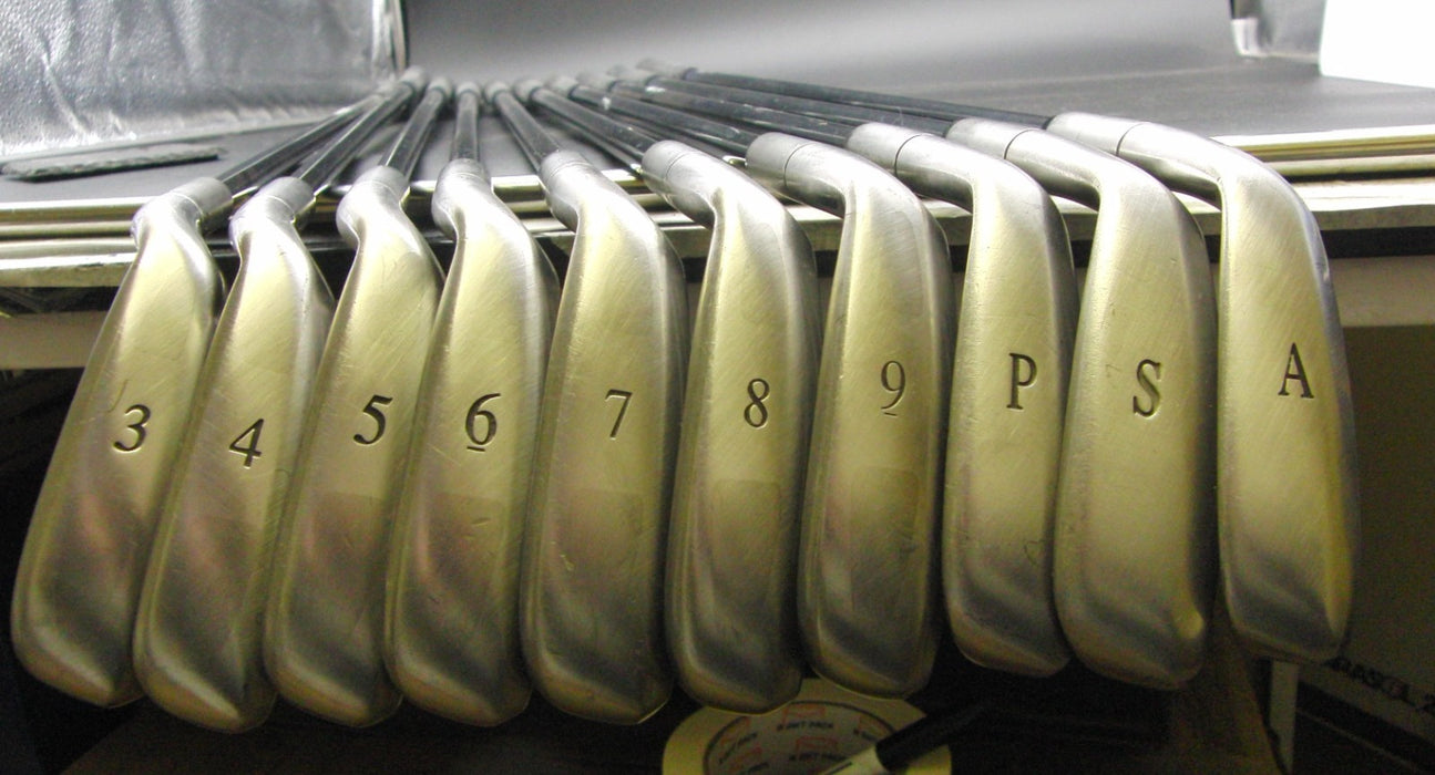 Set of 10x MacGregor Mactec NV2 3-SW+AW Regular Graphite Shafts Mactec Grips*